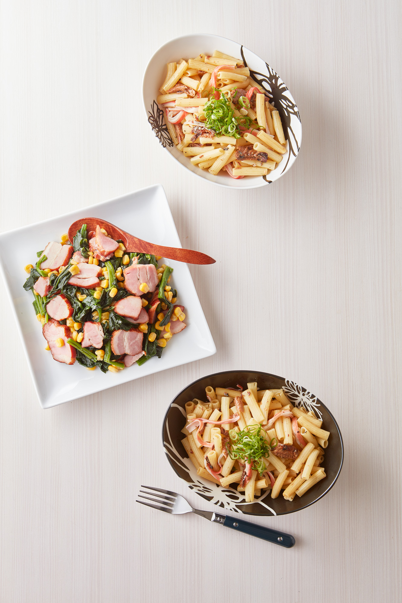 力尽きたら 一麺一菜 ズボラ飯 サンマのゆずこしょうパスタ ほうれん草ベーコン レシピ フード レシピ Mart マート 公式サイト 光文社