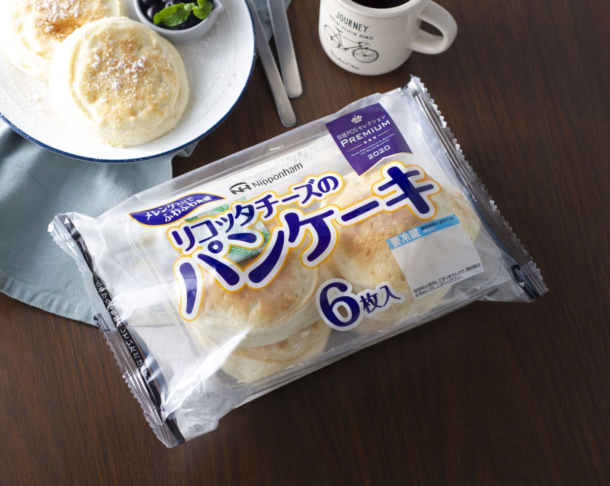 電子レンジ秒で完成 リコッタチーズのパンケーキ はふわふわ感が圧倒的 食品 食材 フード レシピ Mart マート 公式サイト 光文社