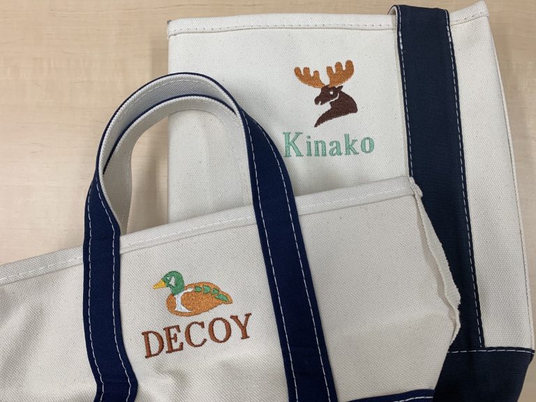 【L.L.Bean】6種のモチーフ刺繍から選んで自分だけのトートバッグをつくろう！ magacol