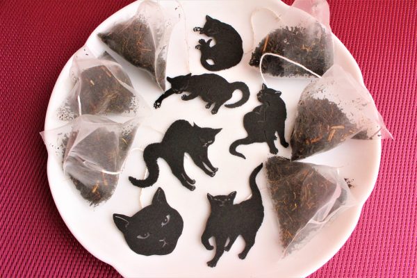 おやつ スィーツ 茶トラ ハチワレ ぐでねこ - 素材/材料