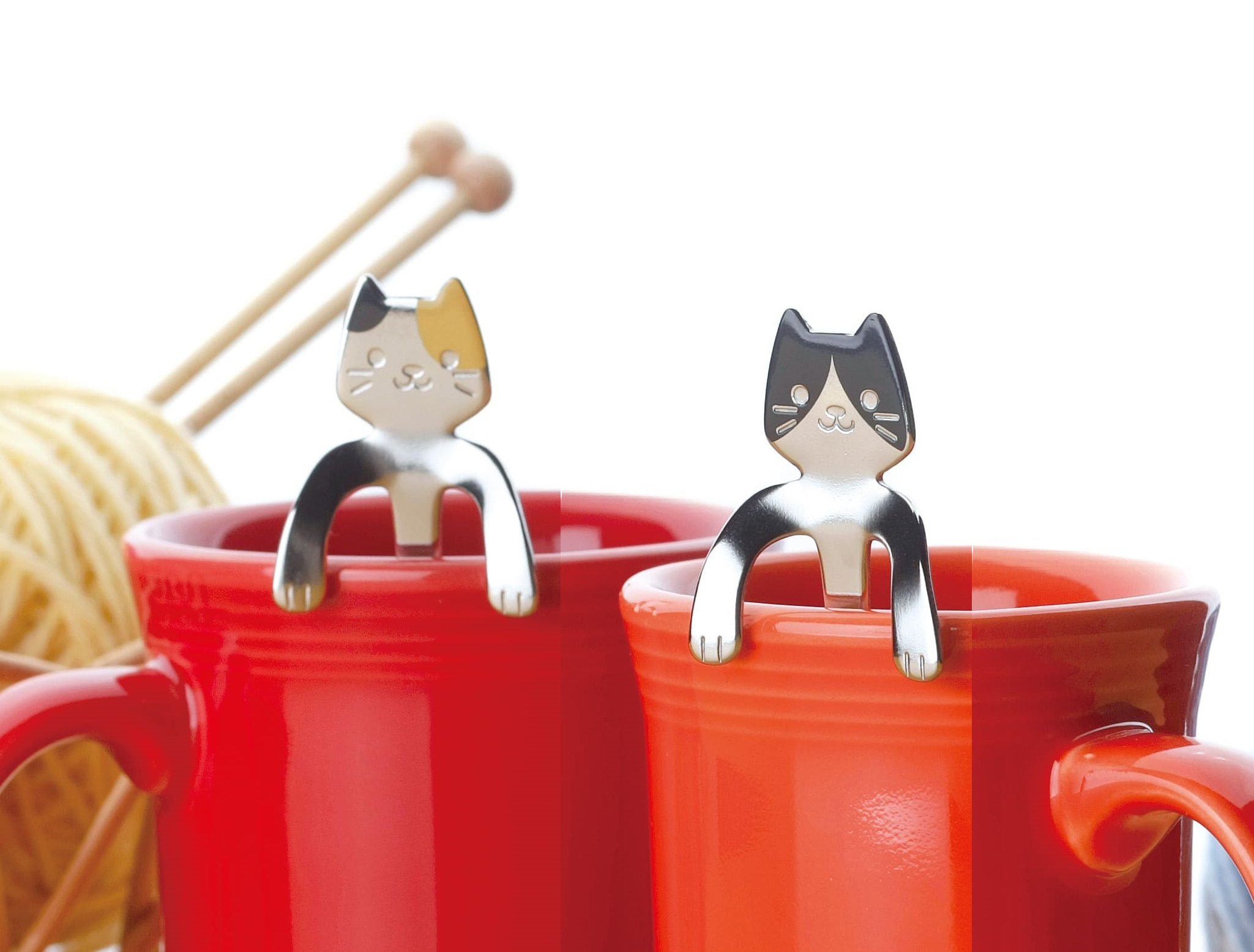 かわい過ぎる！マグのフチから「ねこ」が顔出すコーヒースプーン！ | キッチン | 雑貨 | Mart［マート］公式サイト|光文社