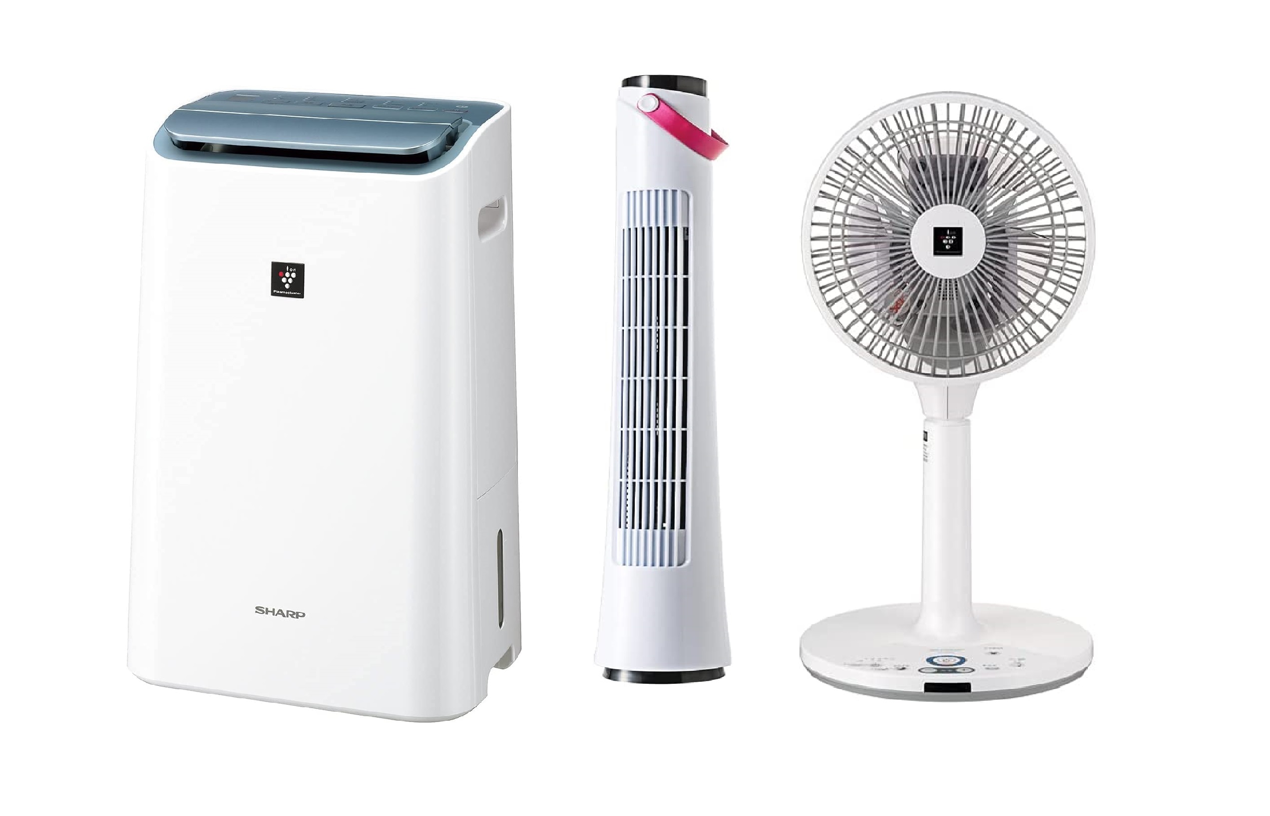 SHARP DCモーター搭載 リビング扇風機 プラズマクラスター 7000
