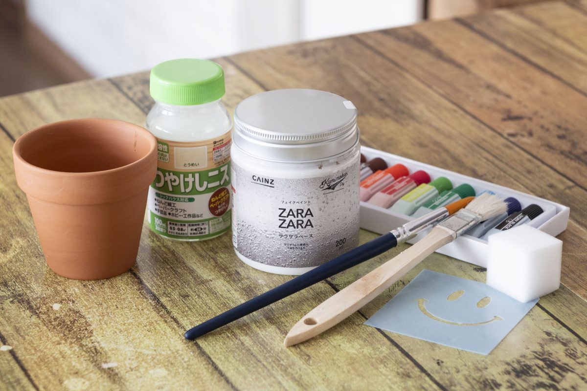 木製テラスの塗装 床の塗装 フェイクカーペット