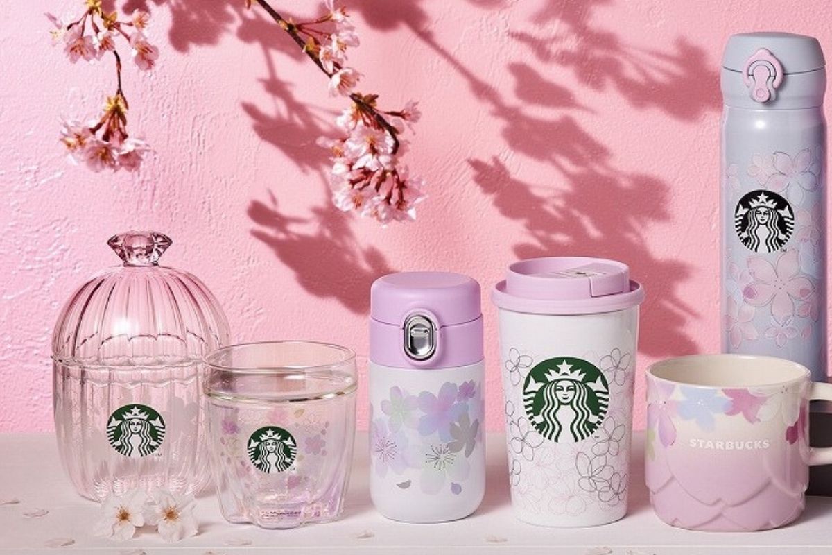 スターバックス SAKURA2022耐熱グラスマグメダル414ml スタバ 桜さくら