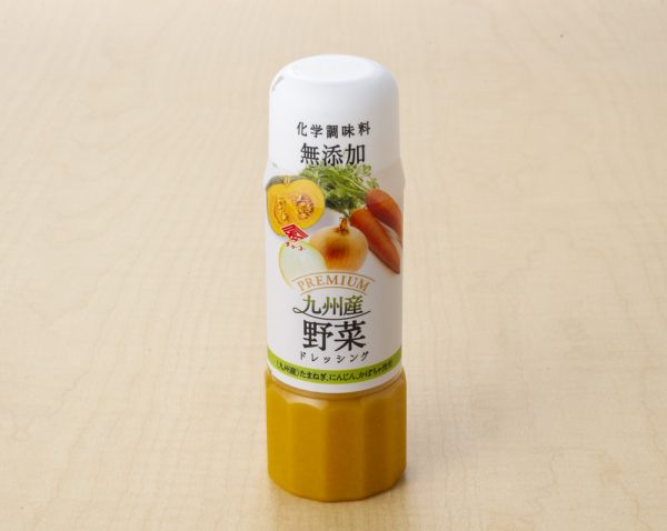 チョーコー醬油プレミアムドレッシング九州産野菜パッケージ