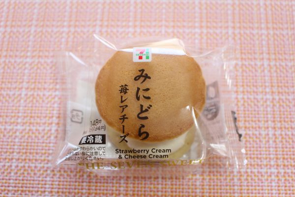 商品名： みにどら　苺レアチーズ価格：¥159.84（税込）