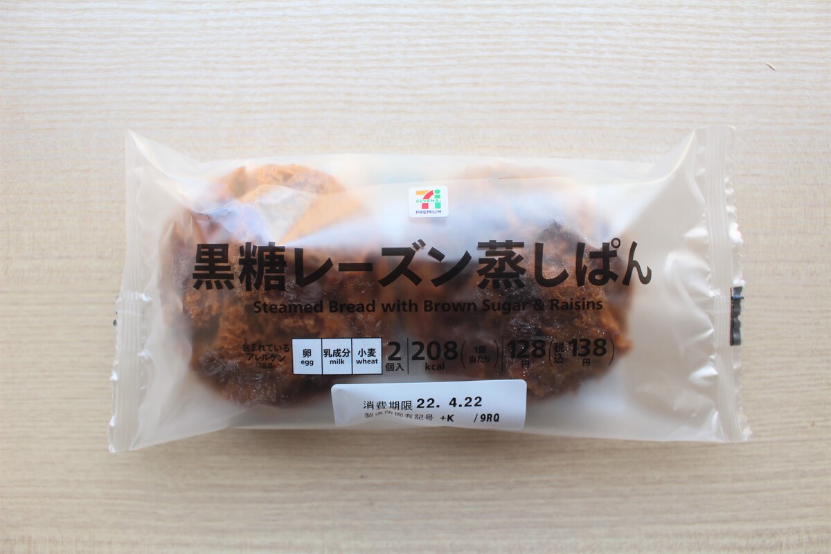 商品名：黒糖レーズン蒸しぱん価格：¥ 138.24（税込）