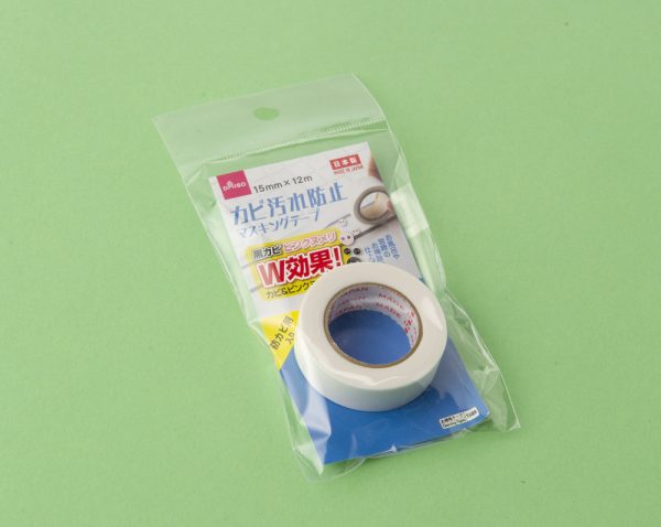 DAISO　カビ汚れ防止マスキングテープ　白　30mm×6m