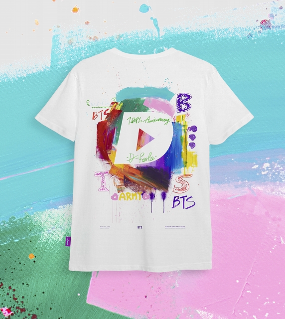 D’FESTA TOKYO 限定　D’FESTA TOKYO オリジナル Artist painting Tシャツ　全18種（2サイズ展開）各3,960円（税込）