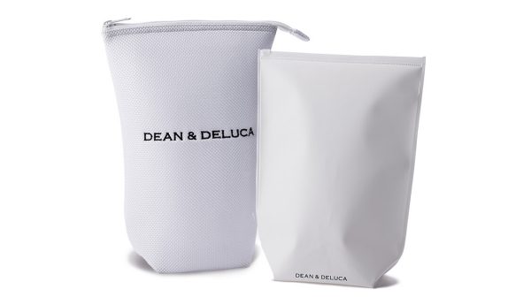 DEAN & DELUCA　クッションバッグインバッグ　ホワイト Lサイズ