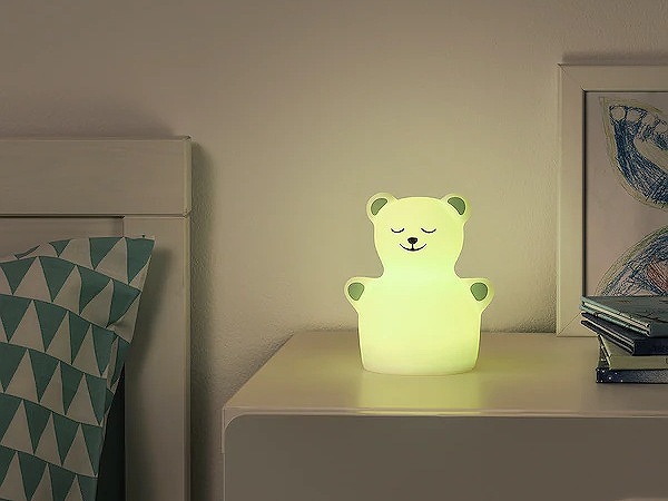 IKEA　トーヴェーデル LEDナイトライト クマ