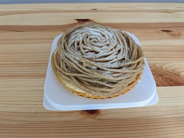成城石井自家製 茨城県産新物栗のモンブランバターケーキ 自家製ジャンドゥーヤ仕立て 
