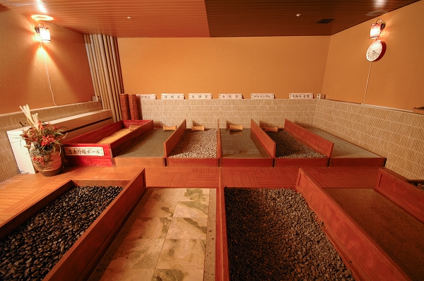 「永山健康ランド 竹取の湯」の岩盤浴