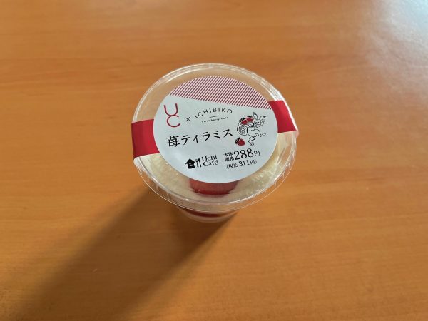 Uchi Café×ICHIBIKO　苺ティラミス￥311
