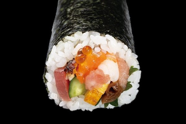 かっぱ寿司の「豪華11種海鮮恵方巻」