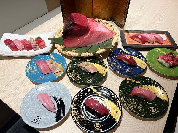 回転寿司みさきの「みさき本気のまぐろ祭2023」