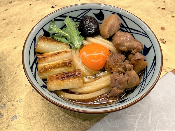 丸亀製麺の「鴨すきうどん」