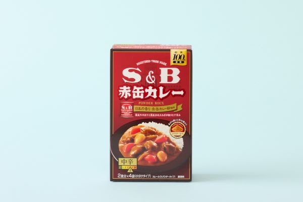 エスビー食品 S&B 赤缶カレーパウダールウ