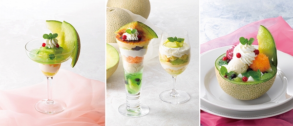 ロイヤルホストの「Melon & Granita」