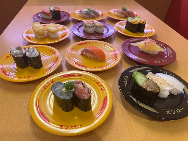スシローでは日本各地の様々な寿司が楽しめる「にっぽんの海からうまいもん祭」を開催