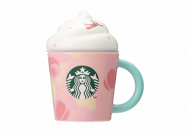 スターバックスの「リッド付マグピーチフルパラダイス296ml」