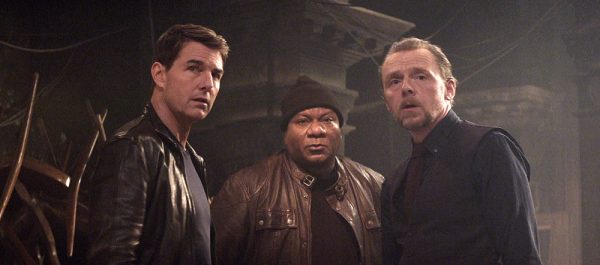 Tom Cruise, Ving Rhames and Simon Pegg in Mission: Impossible Dead Reckoning Part One from Paramount Pictures and Skydance.