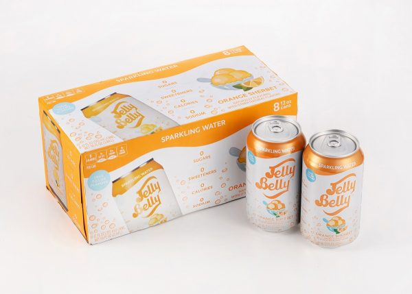コストコ　JELLY BELLY オレンジソルベスパークリング355ml×8缶