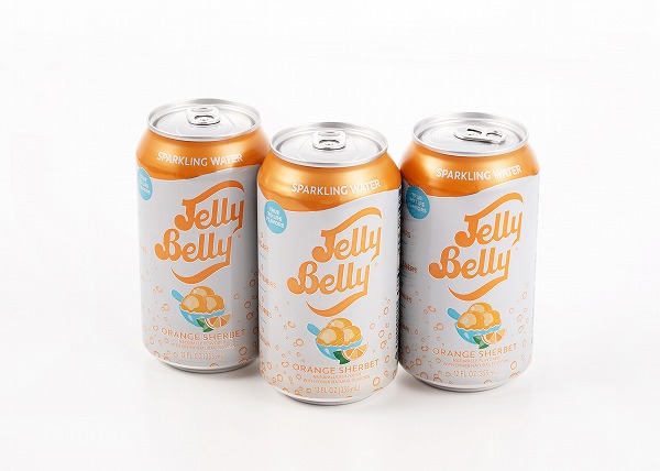 コストコ　JELLY BELLY オレンジソルベスパークリング355ml×8缶