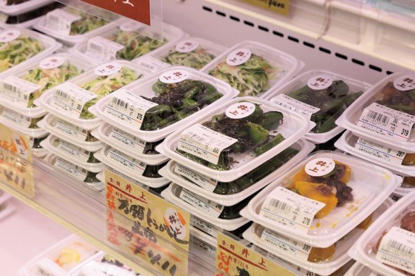 京都フレンドフーズで販売されている井上佃煮店のお惣菜