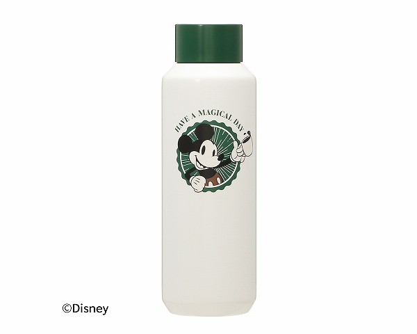 スターバックスの「DISNEY Mickey スクリューリッドステンレスボトル ホワイト473ml」