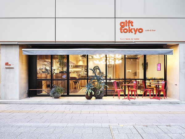 東京・東麻布にあるカフェ「gift tokyo」