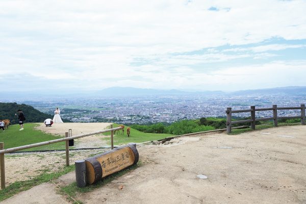 絶景Yuriさんの撮影場所の若草山