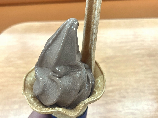 ミニストップの「香るベトナムカカオチョコソフト」