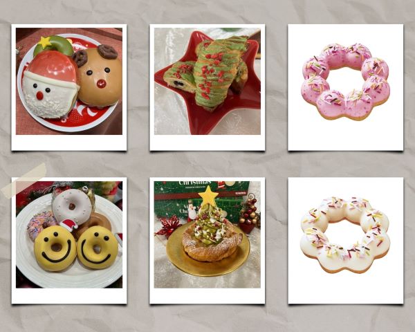 ミスタードーナツ、クリスピー・クリーム・ドーナツ、サンマルクカフェのクリスマス商品