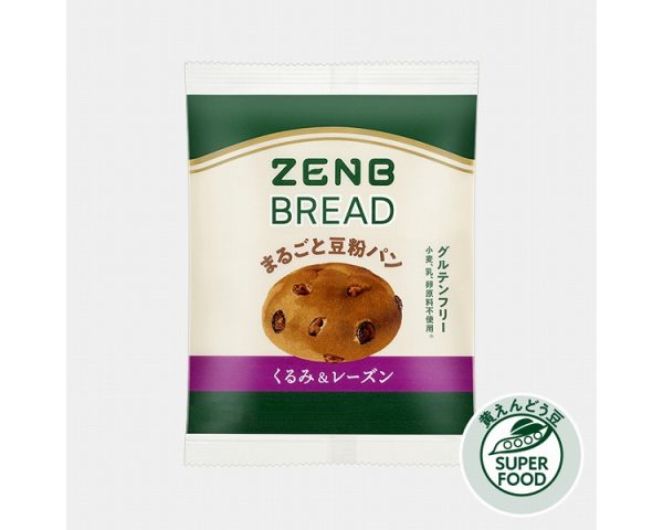 「ZENBブレッド」の「くるみ＆レーズン」