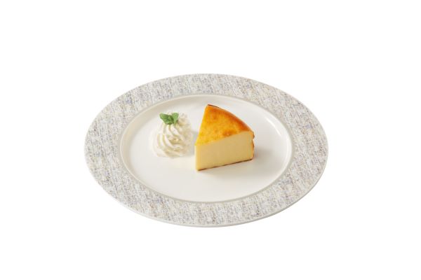 「BAGEL & BAGEL × Kiri Café」の「バスクチーズケーキ」