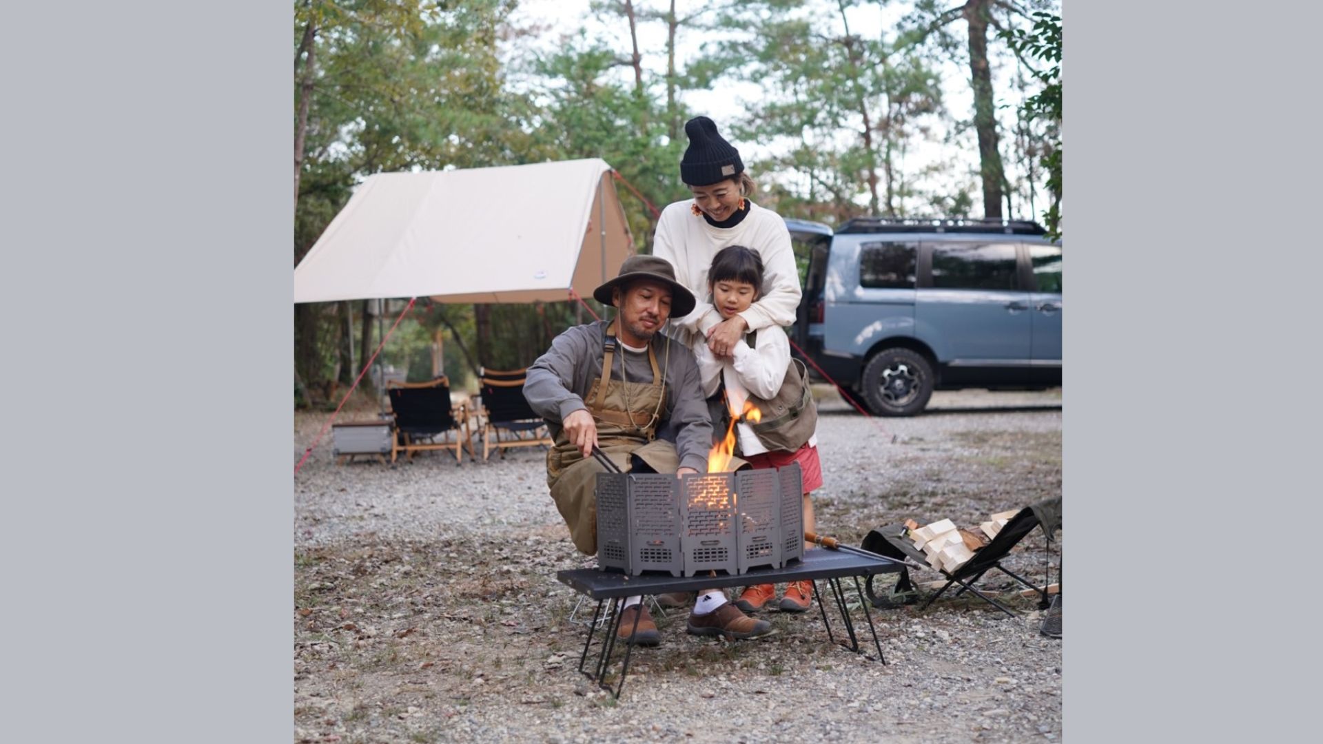 頑丈かつおしゃれ！「サンゾー工務店」の焚き火台RODAN【冬にマストな
