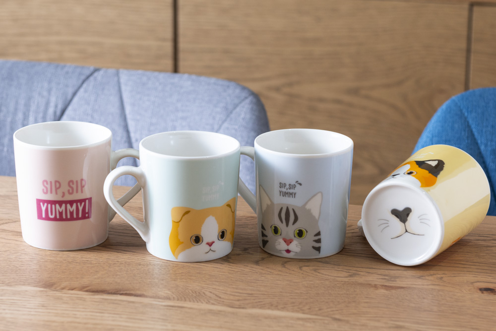 ネコ好きさん必見！DAISO（ダイソー）の「ノーズマグカップ」は飲ん