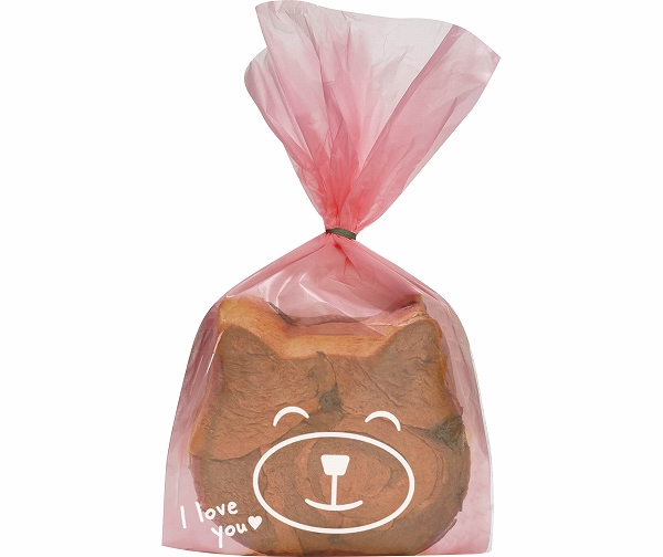 「ねこねこ食パン loves ハートフルベアー」の「ねこねこ食パン lovesハートフルベアー」は専用袋入り