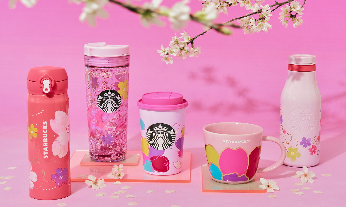 スターバックス】全部見せます！春を感じるカラフルな