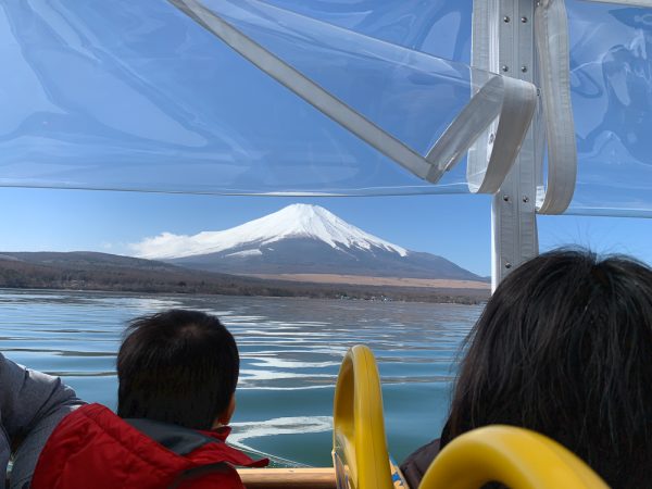 世界遺産・富士山の堂々たる全貌を、間近で眺めることができます。