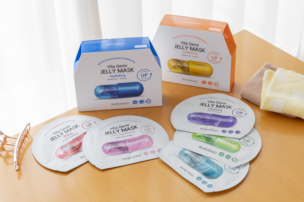 ゼリーエキスたっぷりのビタミンマスク「ビタジェニックゼリーマスク