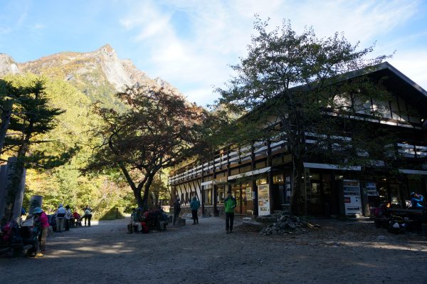 上高地にある明神館。